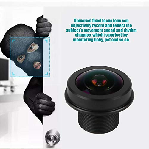 image for Zopsc 1.56mm f/2.0 5MP HD Fisheye Lens Professional 1/2.5 180 Degree W