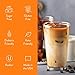 Jordan's Skinny Syrups Sugar Free Coffee Syrup, Caramel Flavor Drink Mix, Zero Calorie Flavoring for Chai Latte, Protein Shake, Food & More, Gluten Free, Keto Friendly, 25.4 Fl Oz, 6 Pack