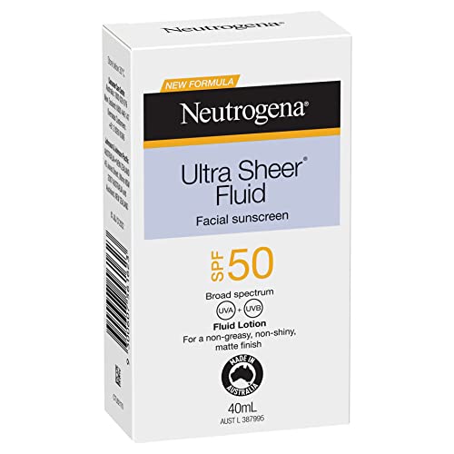Neutrogena Ultra Sheer Fluid Sunscreen Age Shield SPF 50 PA++++