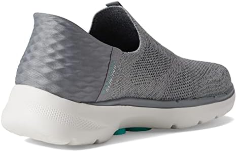 Skechers Women's Hands Free Slip-Ins Go Walk 6-Fabulous View Sneaker, Gray, 7.5 | Image 4