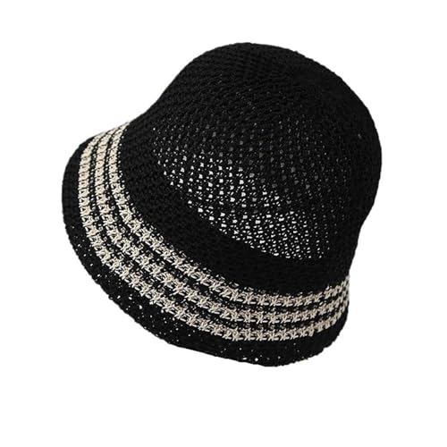 Chapeau de paille de plage : finis les coups de soleil avec ce bob de pêcheur noir pliable