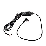 Hard Wire Charger Cord Cable Universal DC 12V to 5V Power Inverter Converter Regulator Kit Mini USB Left Angle Shape 1.2 Meters for Car GPS Tablet Android DVR Camcorder Recorder by HitCar