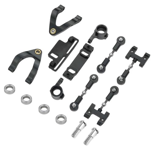 Pièces pour WPL D12 D32 résistant aux chocs : bras de direction et biellettes métal RC 1/10