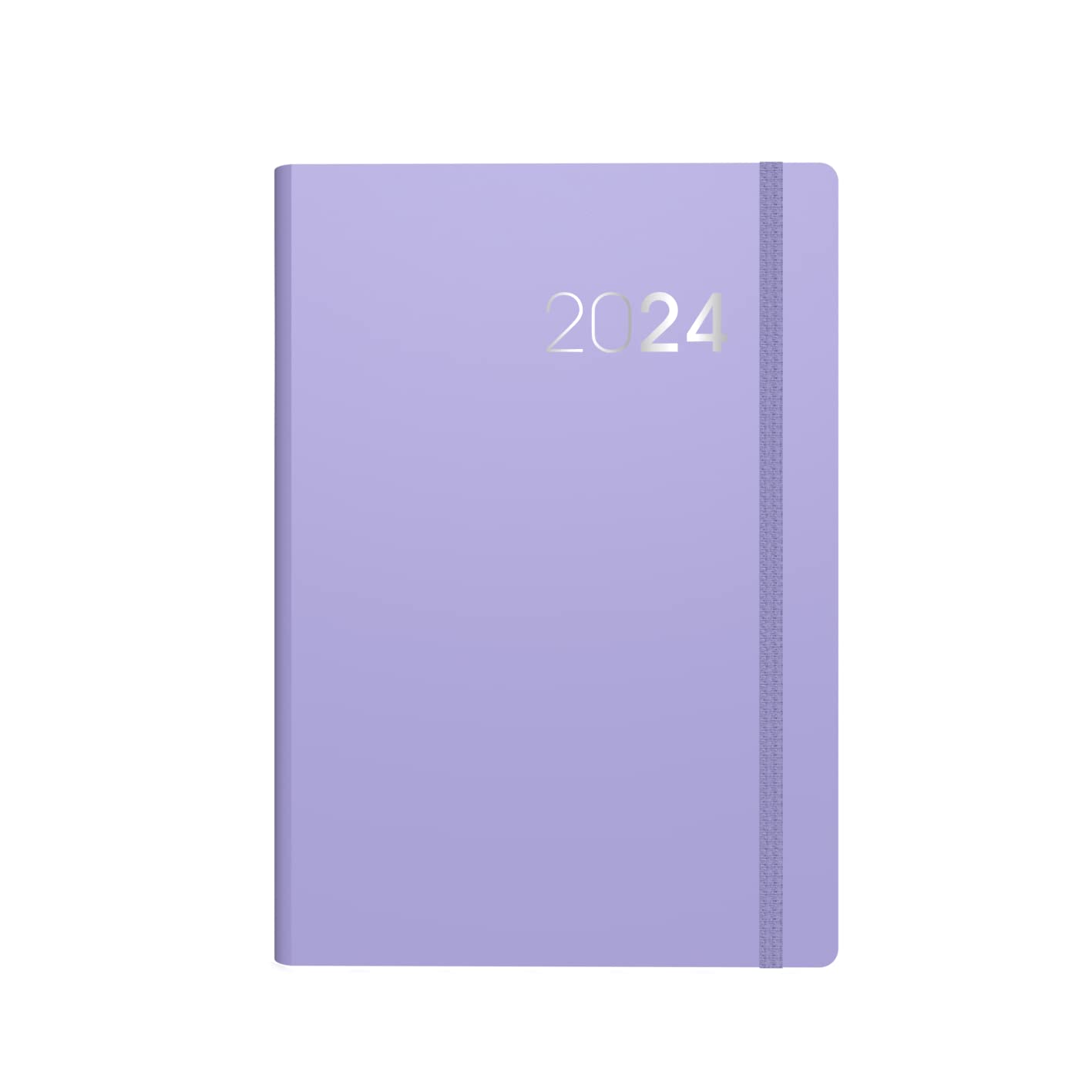 Collins Legacy 2024 Diary A5 Week To View Diary - Business Planner and Organiser - January to December 2024 Diary - Weekly - Lilac - CL53.55-24
