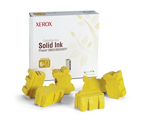 Xerox encre solide jaune pour Phaser 8860 bloc de cire 108R00748 jaune