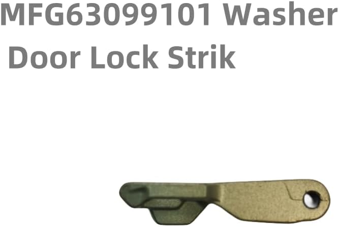 Miniatura 3 de KISSEGG Gancho de bloqueo de arandela MFG63099101 para lavado LG cromado