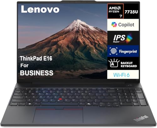 Lenovo ThinkPad E16 Gen 2 Copilot+ rWlXm[gp\R 16C` IPS FHD+ fBXvC (AMD Ryzen 7 7735UA64GB DDR5A2TB PCIe SSDAobNCgtKBAwAThu