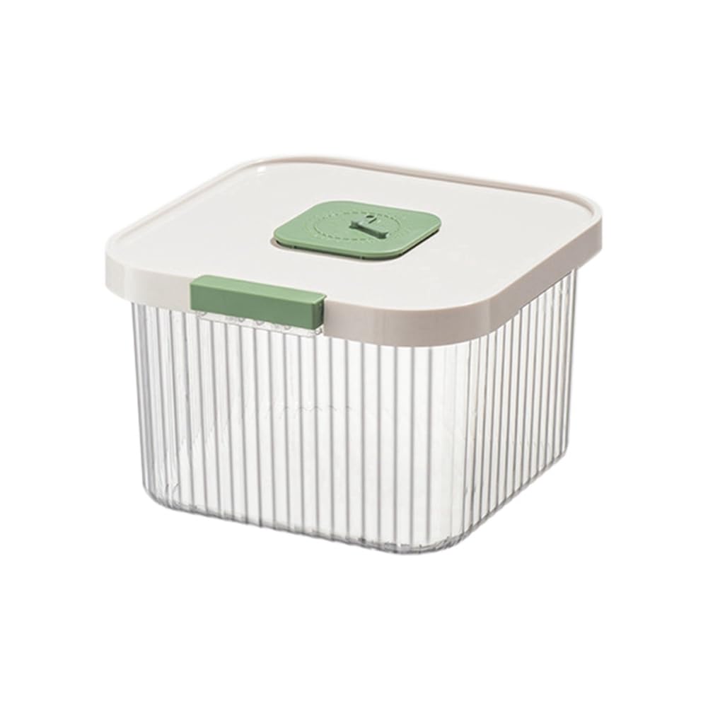 Osmond Moisture Proof Insect Proof Rice Box 5KG Grain Sealed Jar Kitchen Container Bucket Storage Pet Food Box with Lid B