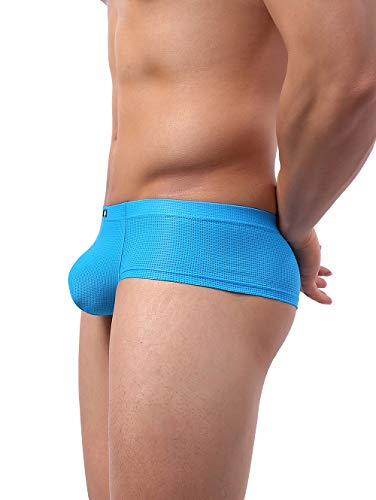 iKingsky Men's Cheeky Thong Underwear Mini Cheek Boxer Briefs Sexy Brazilian Back Mens Underpanties2