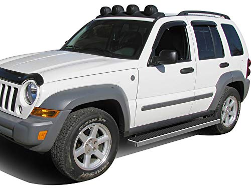 Estribos de acero inoxidable 304 compatibles Jeep Liberty miniatura 2