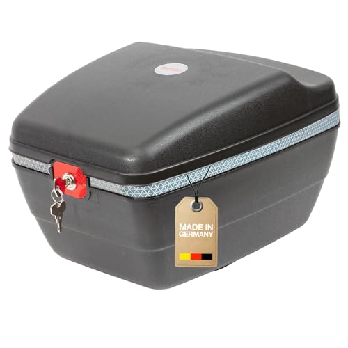 Westmark Fahrradkoffer für alle Gepäckträger, inkl. Befestigungsmaterialien, diebstahlsichere Befestigung, 14 Liter, Touring Tresor, 5430GE6S