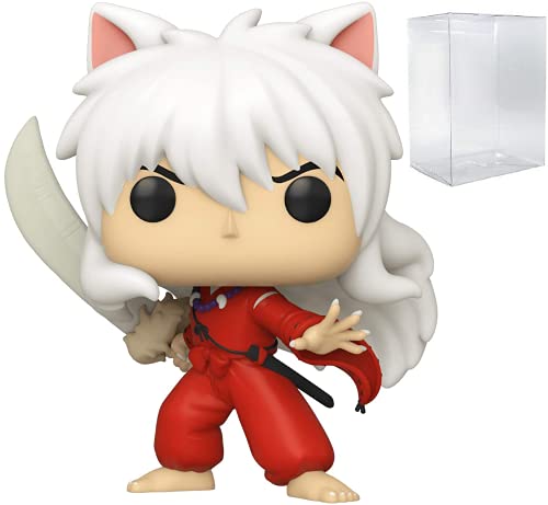 POP Inuyasha - Figura de vinilo Funko de Inuyasha (incluye funda protectora de caja compatible) multicolor de 3.75 pulgadas