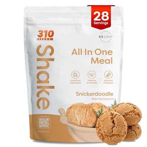 310 Nutrition All-In-One Meal Replacement Shake Powder - Snickerdoodle