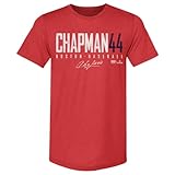 500 LEVEL Aroldis Chapman Boston Elite Men's Premium T-Shirt (Tri Red, X-Large)