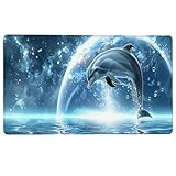 【Tapis de Souris à Bords Cousus】: tapis de souris de jeu anti-effilochage avec un design épais de 3 mm et des bords cousus, ce qui peut empêcher l'usure et assurer une utilisation prolongée sans déformation ni décollement