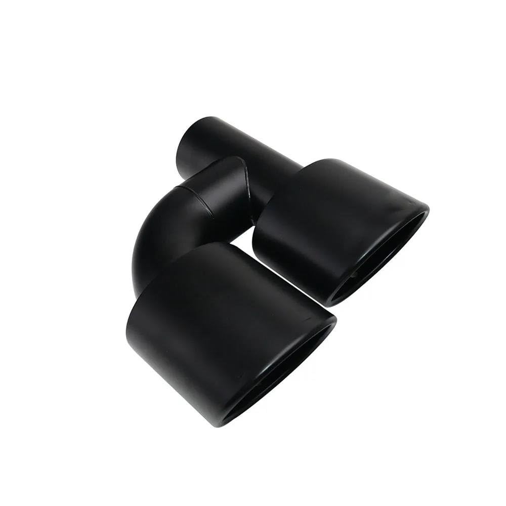 Terminale Di Silenziatore 2 Pezzi Terminale Di Scarico Doppio In Acciaio Inossidabile 63Mm Modificato Per E63 W204 W211 W212 Tubo Di Scarico Per Marmitta