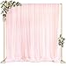 Fomcet 10FT x 10FT Backdrop Stand Heavy Duty with Base, Gold Portable Adjustable Pipe and Drape Kit, Square Metal Arch Party Frame for Wedding Birthday Parties Banquet Decorations