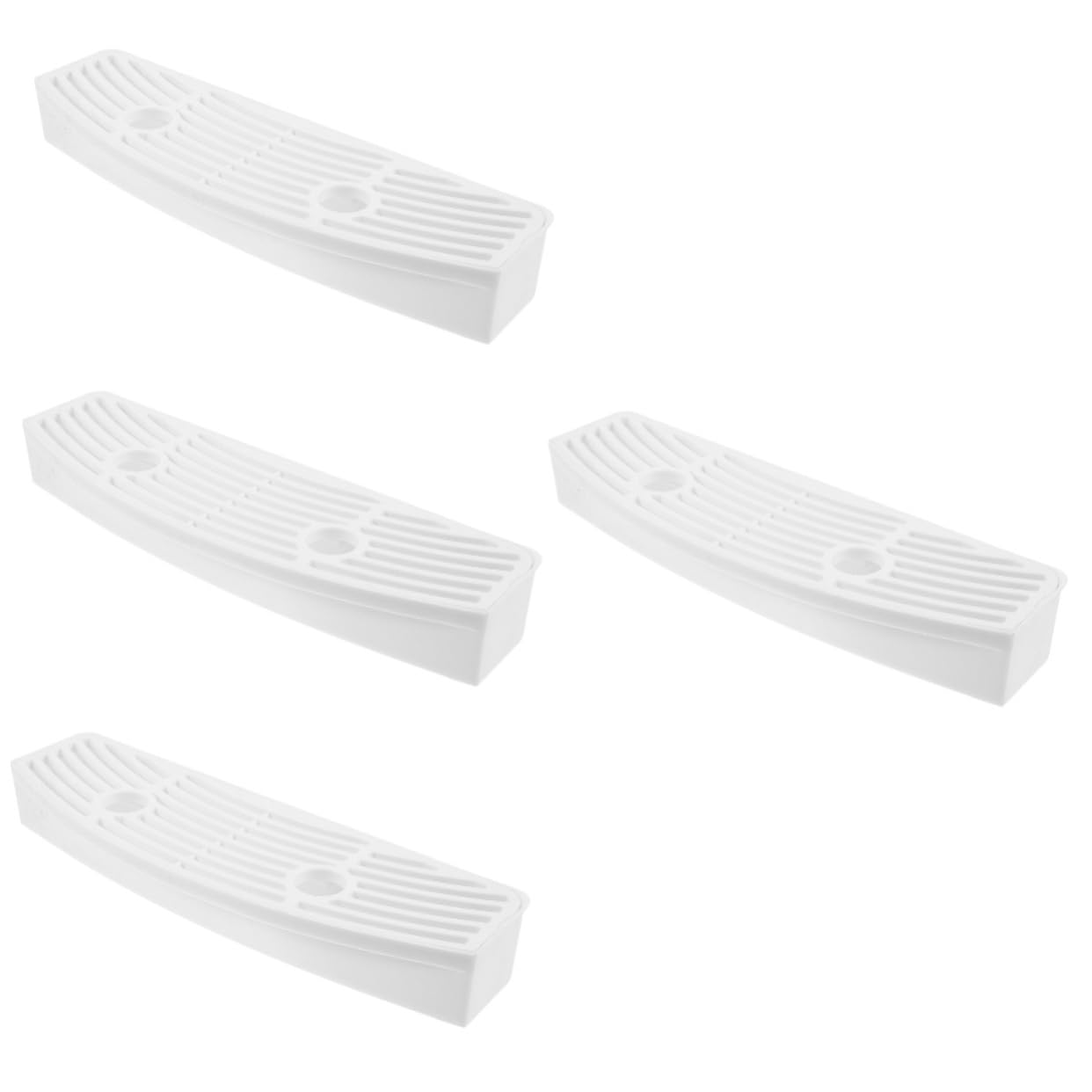 Accessoires de boîte d'alimentation en eau Lurrose : plateau plastique pour fontaine blanche