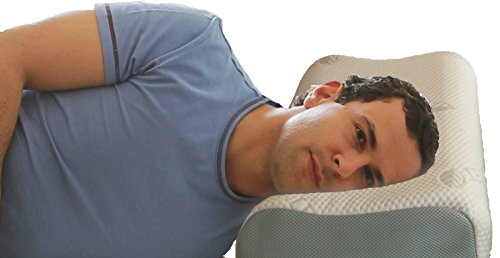 Vario Vital Nackenkissen Kopfkissen Ortho Dreams Visco Gelschaum entspannter Nacken bequemes Kissen Allergiker geeignet - individuell einstellbar Höhe und Härtegrad