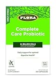 Flora - Shelf-Stable Complete Care Probiotic with 34 Billion CFU, Contains Lactobacillus and Bifidobacterium Strains, Non GMO Strains, Gluten Free, 30 Vegetarian Capsules
