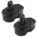 2 Pack 18 Volt 3.6Ah Replacement for Dewalt 18V Battery XRP DC9096 DC9099 DC9098 DW9099 DW9096 DW9098 DW9095 DE9039 DE9095 DE9096 DE9098 DC9181 Cordless Tools Batteries