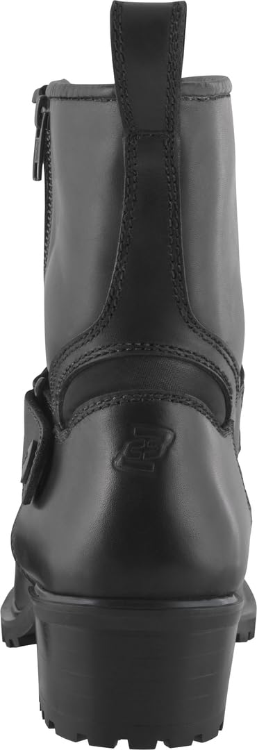 Bogotto Valencia wasserdichte Damen Motorrad Stiefel, schwarz, 39