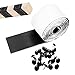 Adhesive Wood Beam Strap - Faux Leather Metal Look Tape, Flexible Architectural Patch | Ceiling Shutter Repair Tool | Home DIY Interior Design Decoration Accessory