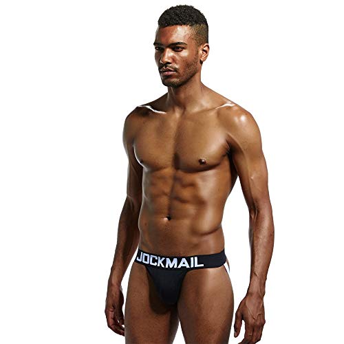 JOCKMAIL Jockstrap Athletic Supporters for Men Jock Strap Breathable Cotton Underwear3