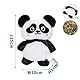 Patapalooza Weicher Panda Plüsch mit Katzenminze, ideal für Spiel und Komfort von Haustieren.