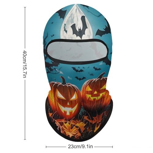 Balaclava para hombre y mujer, máscara para esquí y ciclismo de cara completa miniatura 2