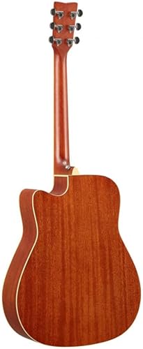 Miniatura 31 de Yamaha Guitarra transacústica de la serie L con bolsa rígida - Dreadnought, Brown Sunburst