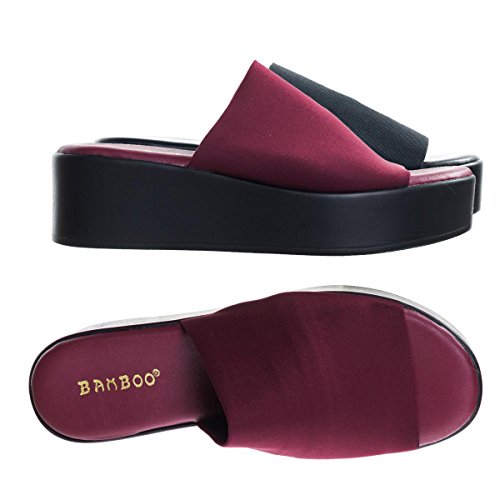 bamboo bonus wedge sandal