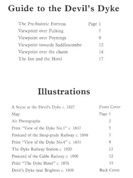 Paperback Guide to the Devil's Dyke Book