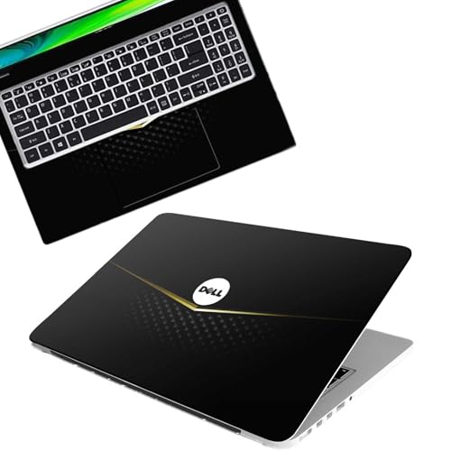 Image of DSGN 139 Full Body Laptop Skin Bubble-Free| Laminated| Removable| HD Quality Sticker for Laptops Upto 15.6 Inches Compatible with DELL
