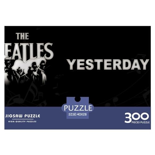 Puzzle pour Adultes Les Beatles Puzzle 300 pièces pour Adultes Puzzles en Bois pour Adultes et Enfants (40x28cm) - Les Beatles, Paul McCartney, John Lennon, RIngo Starr, George Harrison Puzzle pour Adultes Les Beatles Puzzle 300 pièces pour Adultes Puzzles en Bois pour Adultes et Enfants (40x28cm) – Image 4