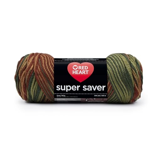 Red Heart Super Saver - Fall, 11.67 x 27.4 x 11.67 cm (E300.0981)