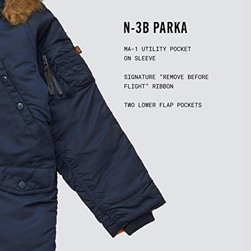 Alpha Industries Boys' N-3B Parka Coat2