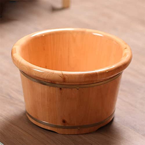 Spa de pies de madera para uso en casa con tapa sólida miniatura 3