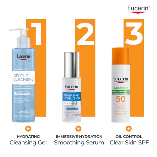 Eucerin Clear Skin Face Sunscreen Lotion, SPF 50, 2.5 FL OZ - image 9