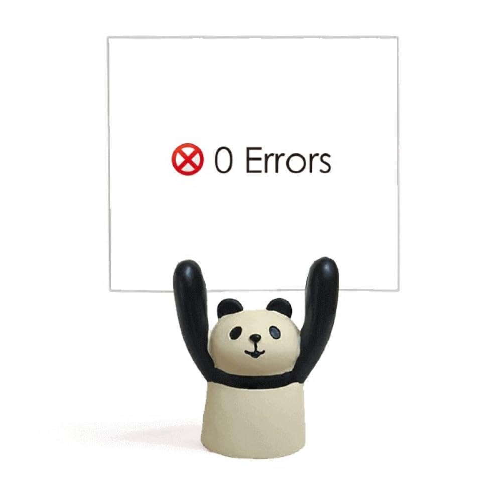 Programmeur Interfno support mémo panda pour ne plus oublier vos erreurs de code sur votre bureau