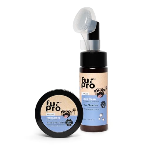 Image of Pet Hygiene & Paw Care Combo for Dog (Paw Wash + Paw Balm)