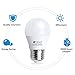 LED Refrigerator Light Bulb 4 Watt, Seealle Waterproof Freezer LED Light Bulbs, A15 E26 Medium Base Appliance Fridge Light Bulb, 40 Watt Equivalent 120V, Daylight White, Not-Dim (Pack of 2)