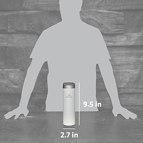 Image of STANLEY AeroLight Transit Bottle 20 oz Locking Drink Through Lid Leak Resistant Water Bottle or Coffee Travel Mug Lightweight Insulated Stainless Steel BPA-Free Cloud