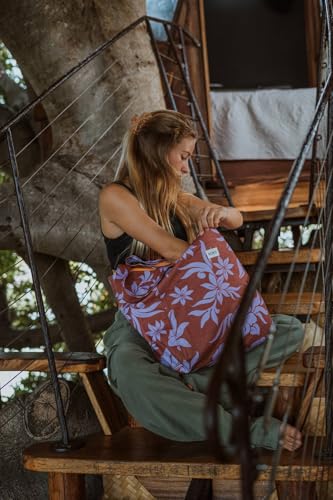Image of Roxy Cotton Tote Bag | Everyday Carry | Beach | Travel | Vacation | Reusable | Lightweight