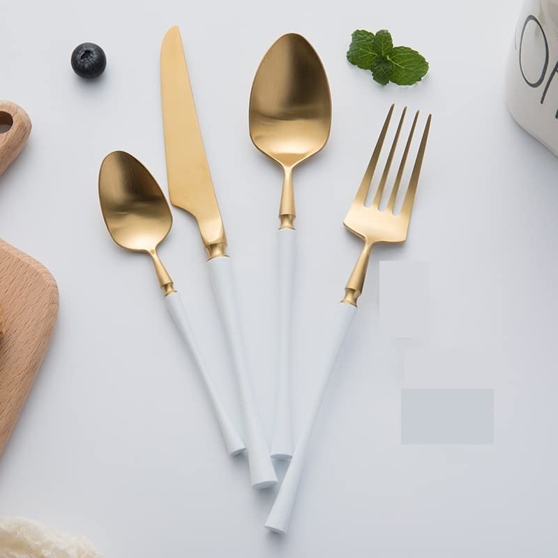 Amazon | 食器 プラチナ カトラリーセット キッチン サービス 銀食器