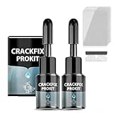 2PCS CrackFix Pro Kit Windshield Repair Kit Windshield Crack Repair Fluid Kits Chips and Cracks Car Glass Repair for Cars, Trucks, SUVs