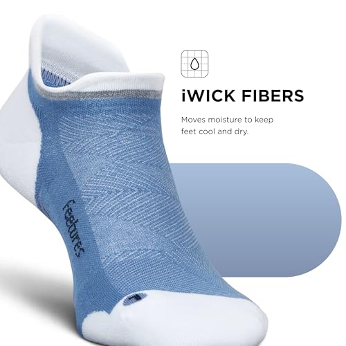 Image of Feetures Elite Golf Max Cushion Tab Ankle Socks - Sport Sock with Targeted Compression
