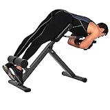 XINQITE Max Load 330Lbs Roman Chair Weight Bench Arm Curl Weight Bench Preacher Curl Isolated...