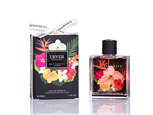 Women's Perfume Wild Paradise of Series Floral Perfumes For Women By Uever, EDP 3.4 Fl.Oz