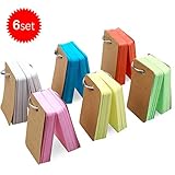 ❤6 Verschiedene Farben: Weiß, Rosa, Rot, Blau, Gelb, Grün. Sie können die jeweiligen Farben entsprechend markieren und die Karten nach Thema oder Klasse sortieren.